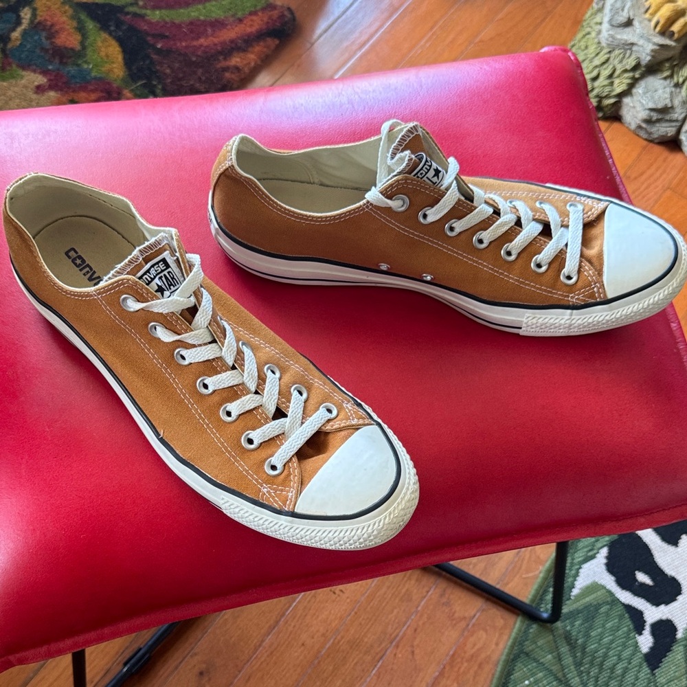 Converse Men's Brown Canvas Sneakers